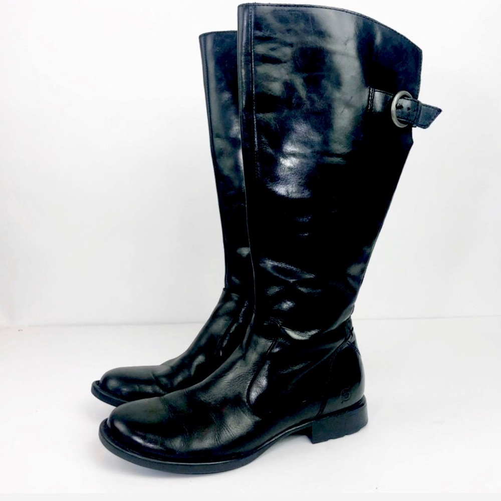 NWT BORN LOTTIE BLACK BOOTS